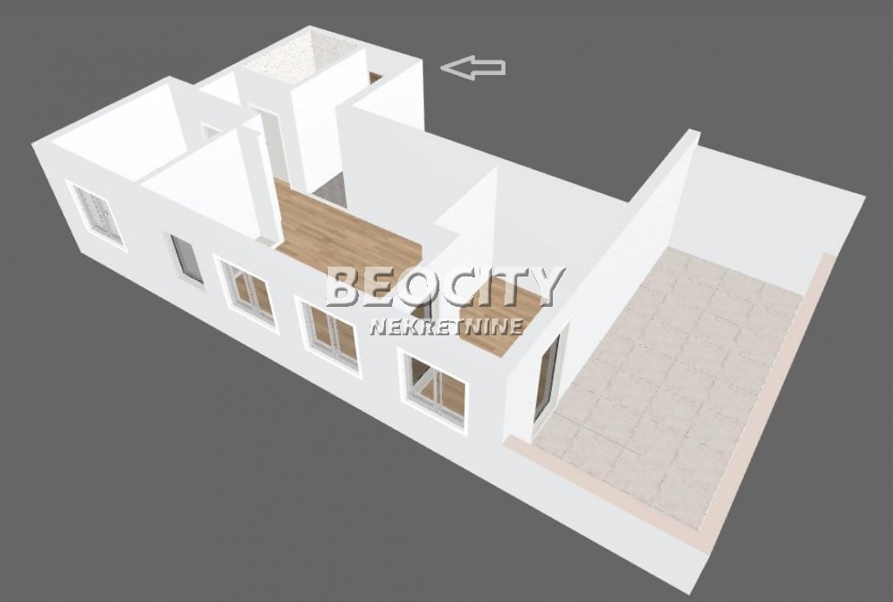 Dvosoban stan, 70 m2, Mirijevo, Rudi Čajaveca ID: 124073 14