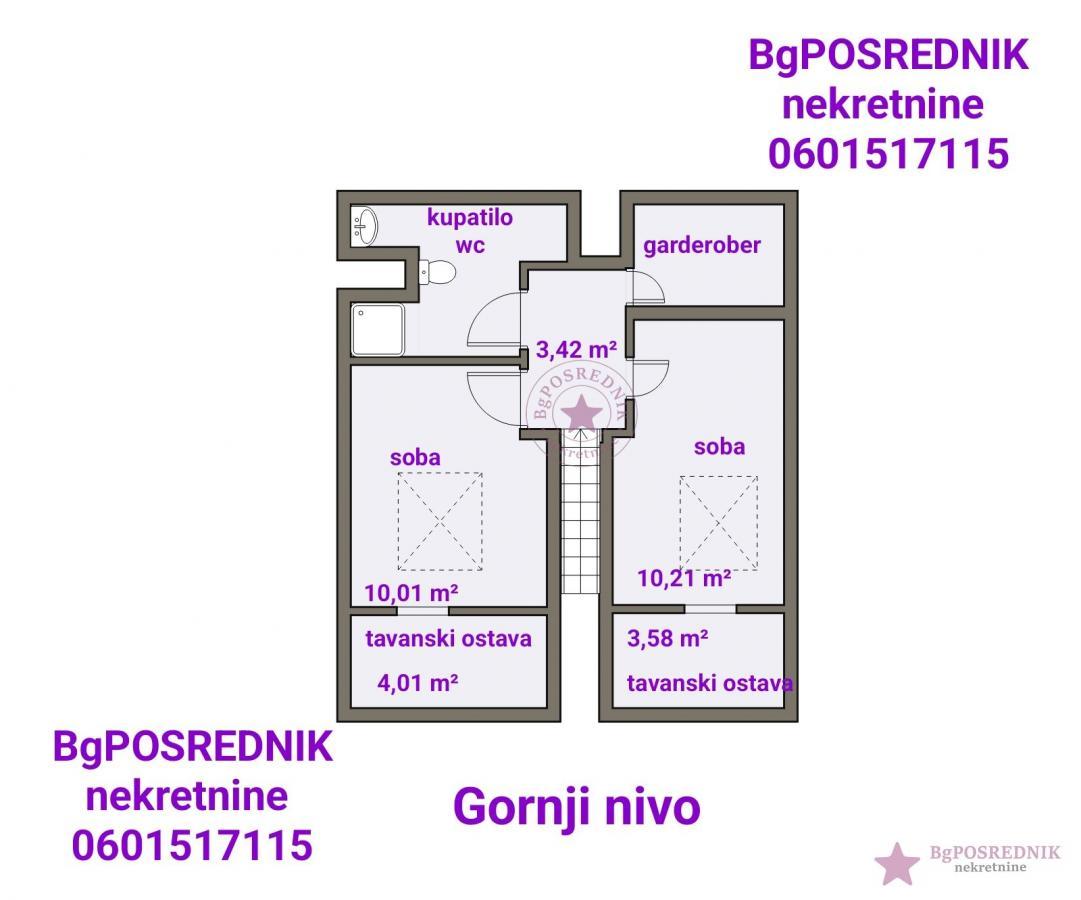 Zvezdara, Vojvode Vlahovića, zgrada Direkcije  84m2-Lođa 3