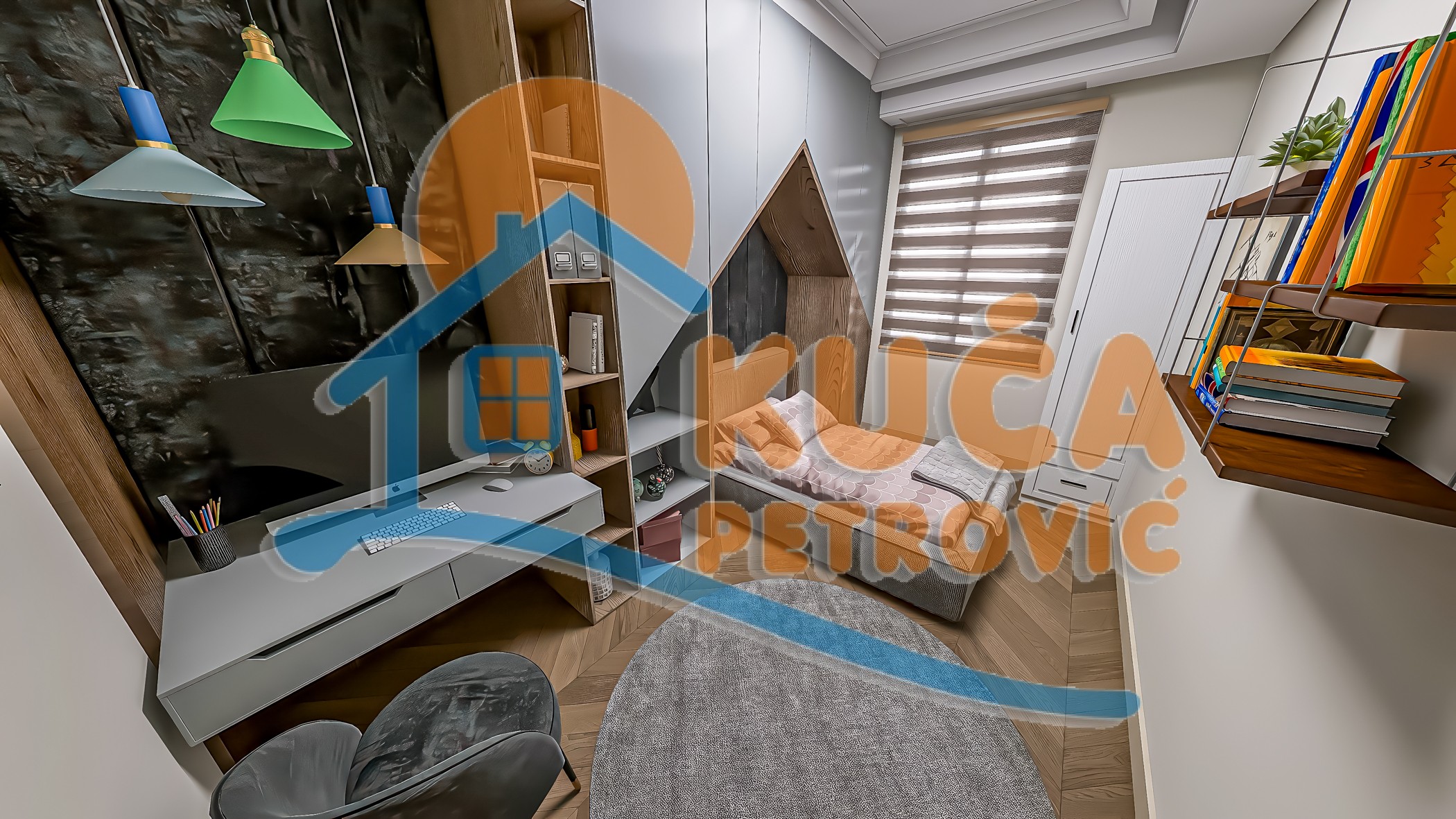 četvorosoban stan, 85.92 m2, Jagodin Mala, 2. proleterske brigade ID: p-014781 8