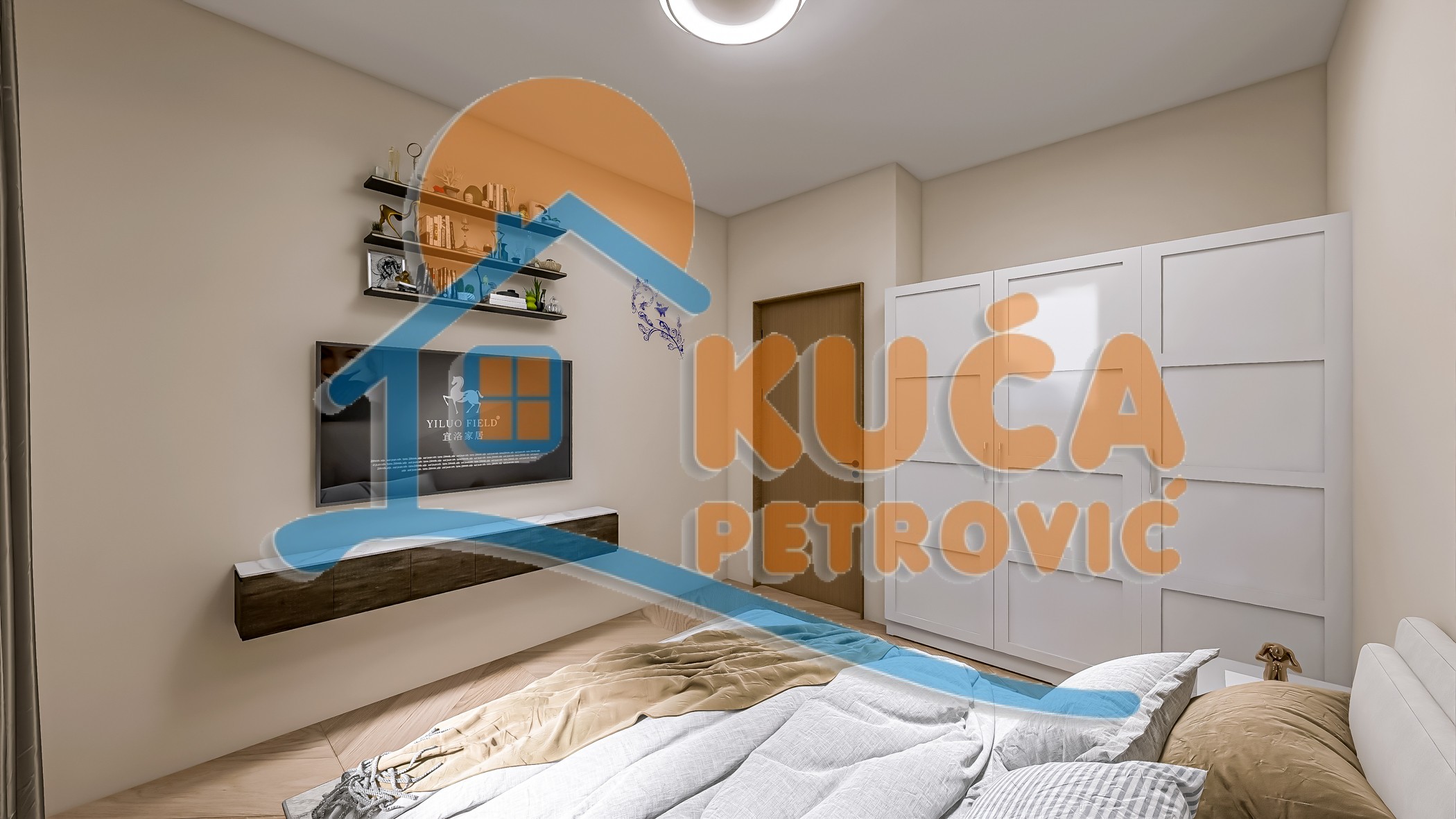 Dvosoban stan, 52.67 m2, Jagodin Mala, 2. proleterske brigade ID: p-014779 15