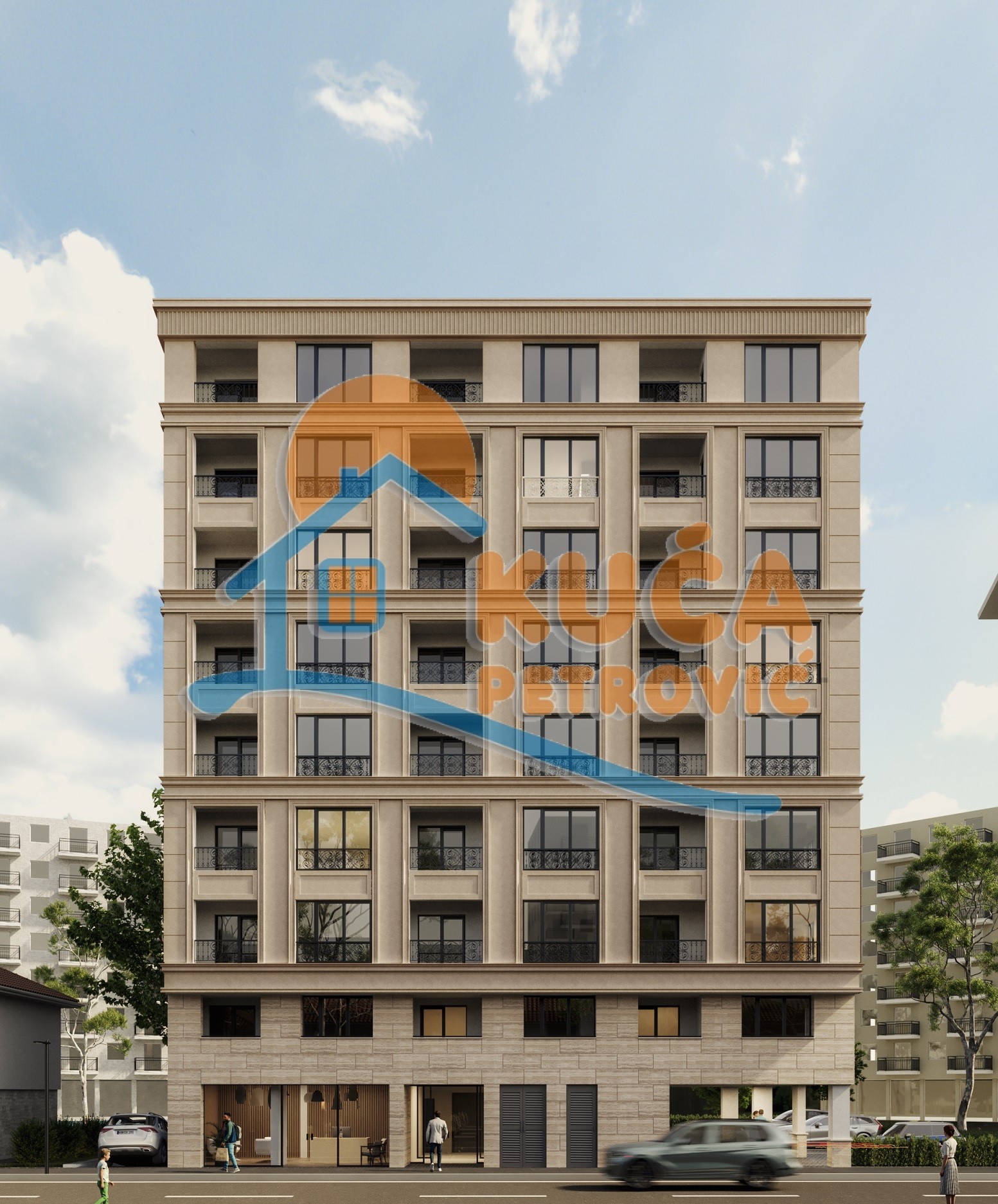 Dvosoban stan, 64.59 m2, Centar, Rajićeva ID: p-015012 1