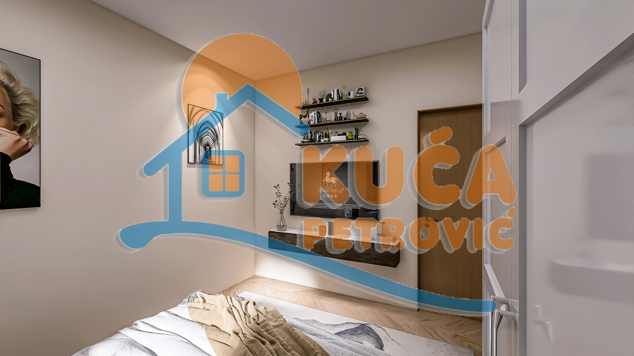 Trosoban stan, 78.47 m2, Jagodin Mala, 2. proleterske brigade ID: p-014782 8