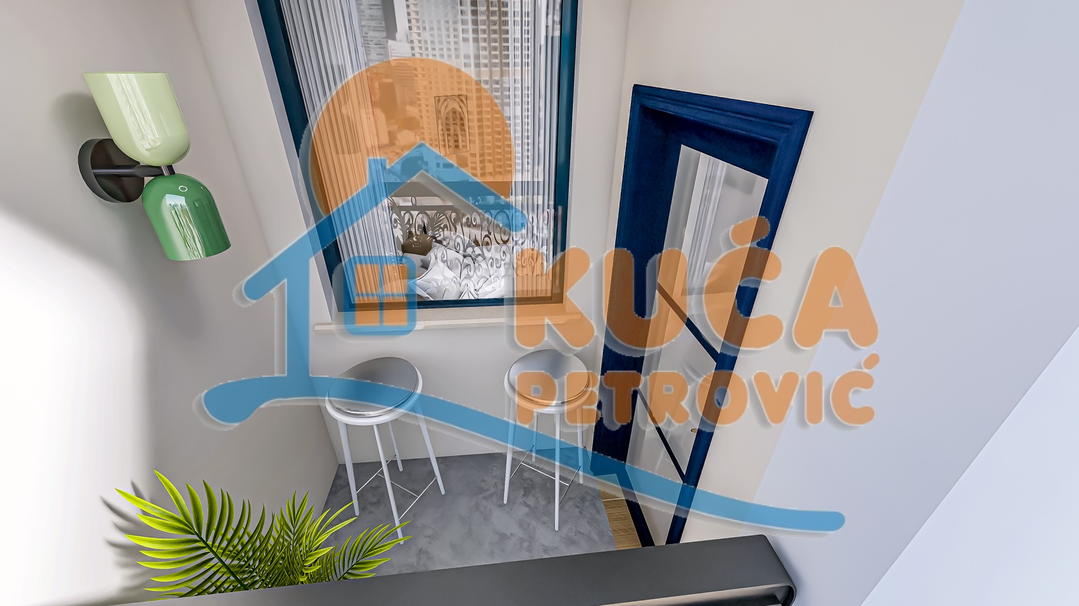 Dvosoban stan, 44.53 m2, Jagodin Mala, 2. proleterske brigade ID: p-014792 10