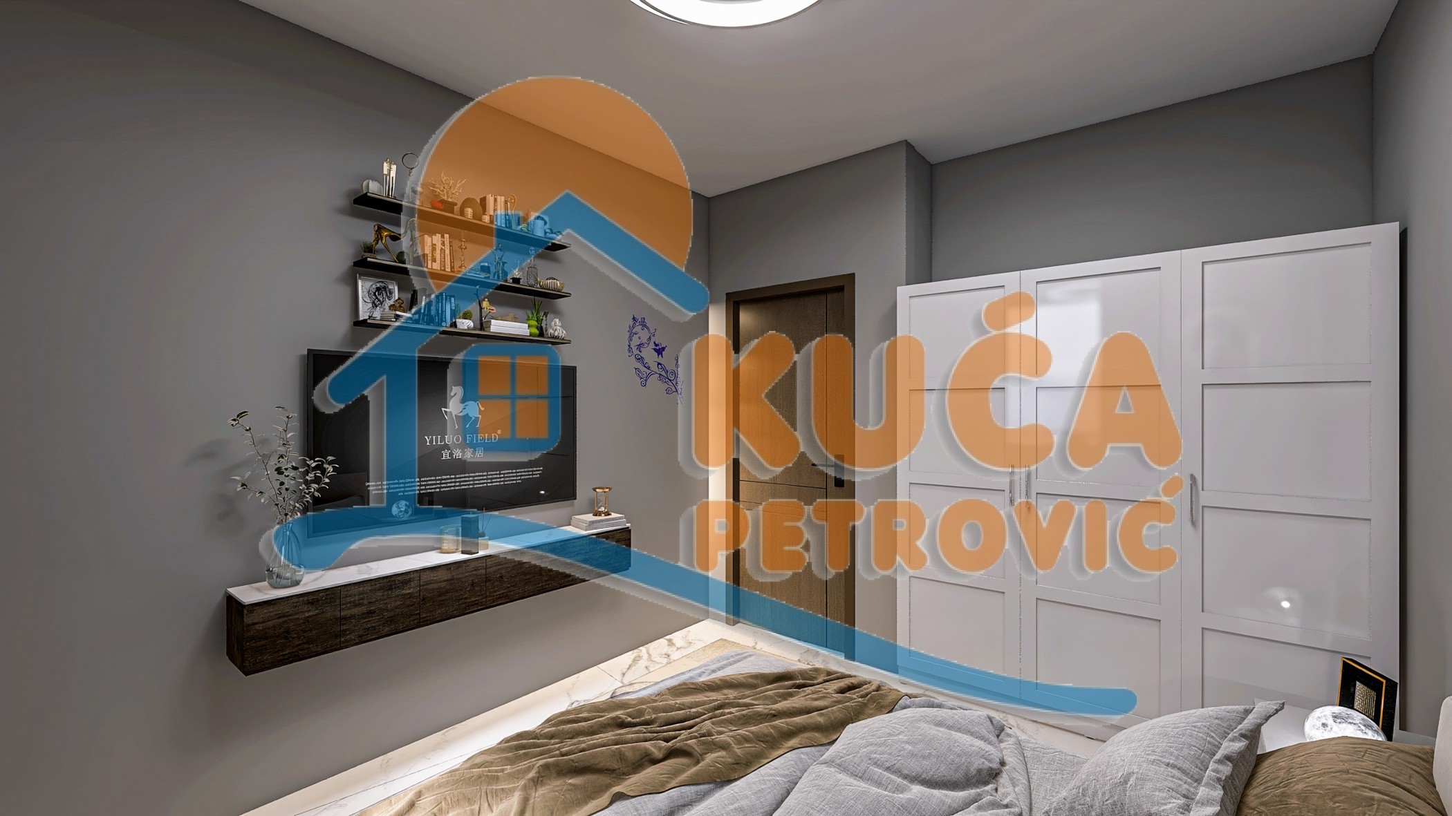 Dvosoban stan, 53.23 m2, Jagodin Mala, 2. proleterske brigade ID: p-014791 9