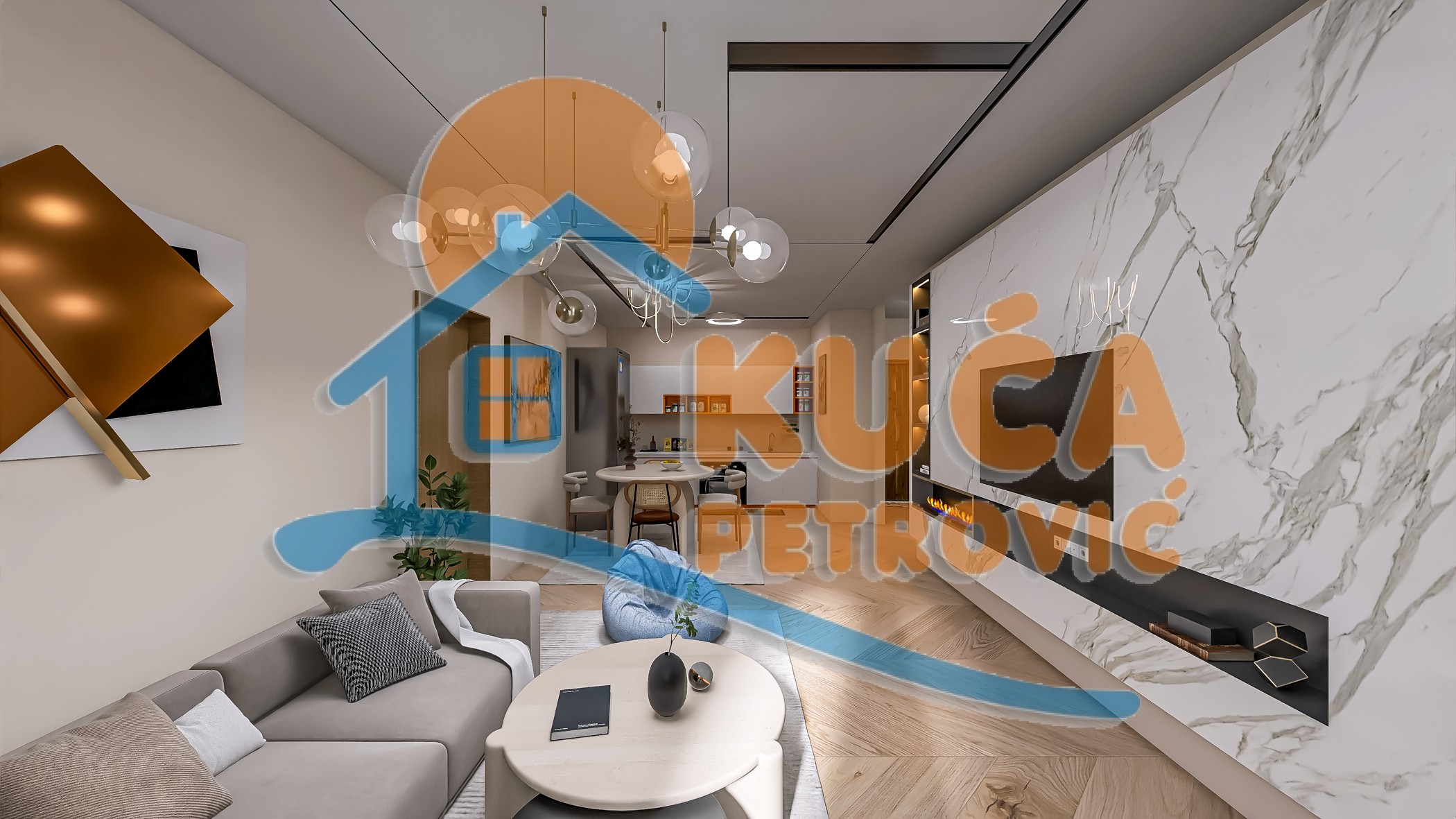 Trosoban stan, 68.33 m2, Jagodin Mala, 2. proleterske brigade ID: p-014783 4