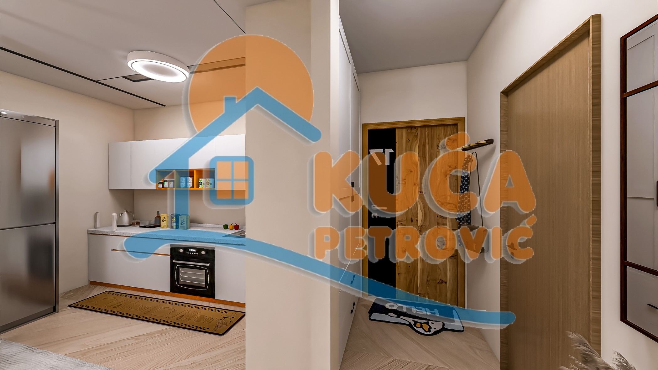 Trosoban stan, 68.33 m2, Jagodin Mala, 2. proleterske brigade ID: p-014783 5