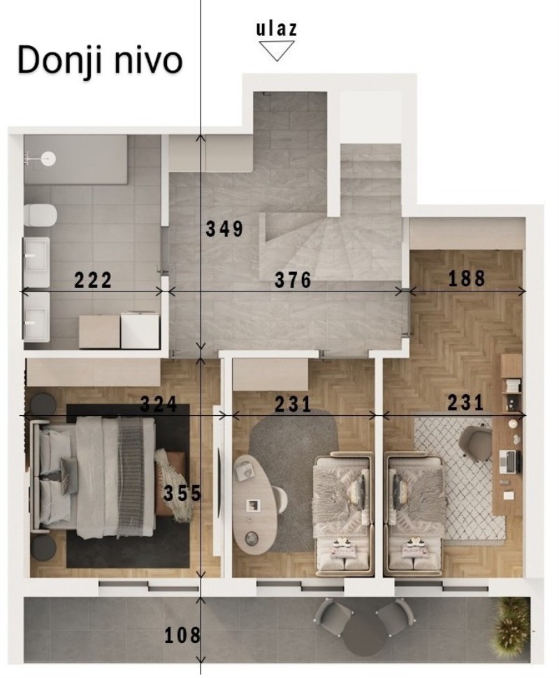 Stan,SREMSKA KAMENICA,SREMSKA KAMENICA,kv: 129, € 319500, ID: 1019261 11