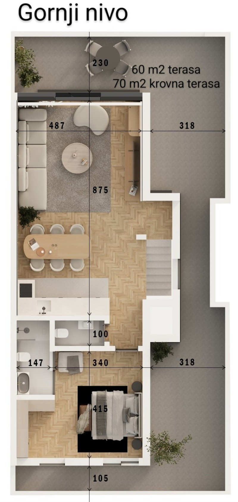 Stan,SREMSKA KAMENICA,SREMSKA KAMENICA,kv: 129, € 319500, ID: 1019261 12