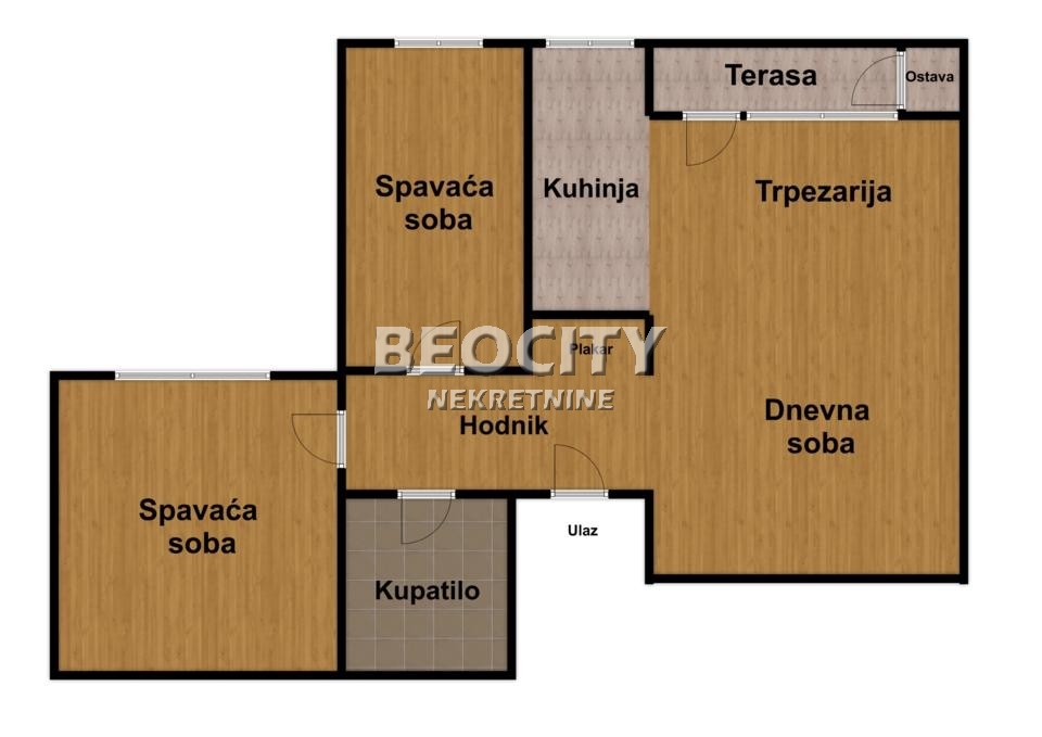 Trosoban stan, 69 m2, Liman 4, Banović Strahinje ID: 124506 19