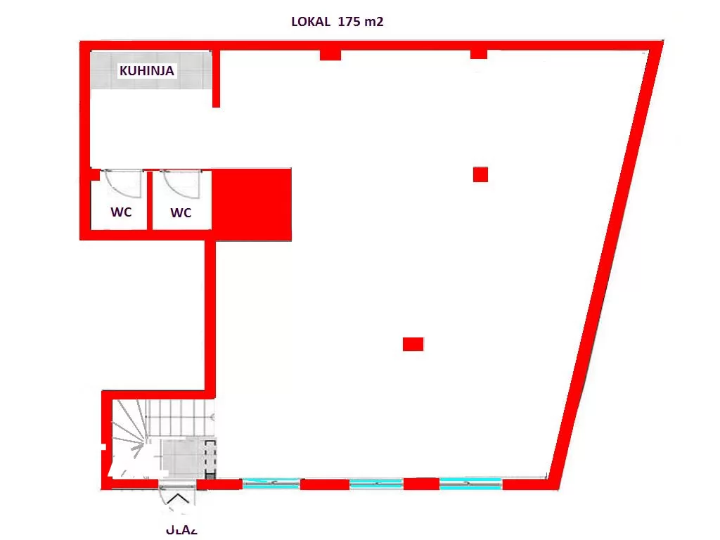 Lokal,NOVI SAD,PODBARA,kv: 175.00, € 324450, ID: 8089725 17