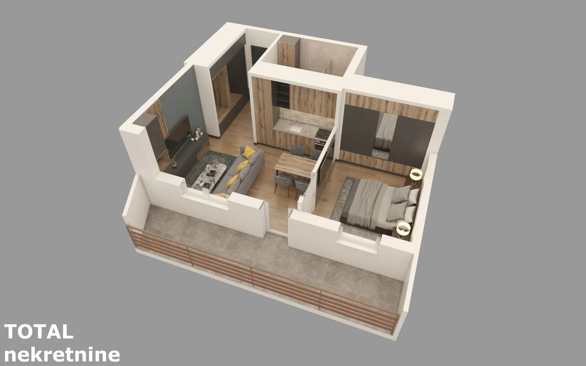 Stan,KOPAONIK,VIKEND NASELJE,kv: 45.00, € 88750, ID: 1098597 1