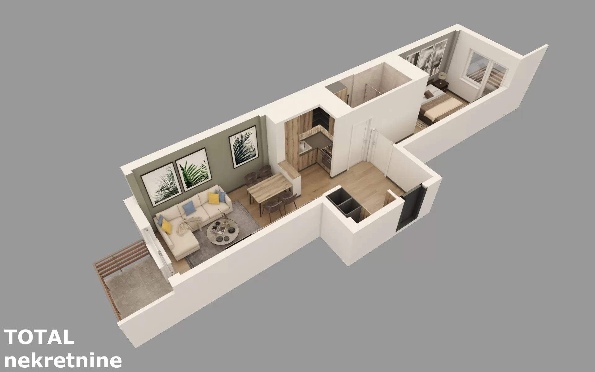 Stan,KOPAONIK,VIKEND NASELJE,kv: 47.00, € 92020, ID: 1098593 1