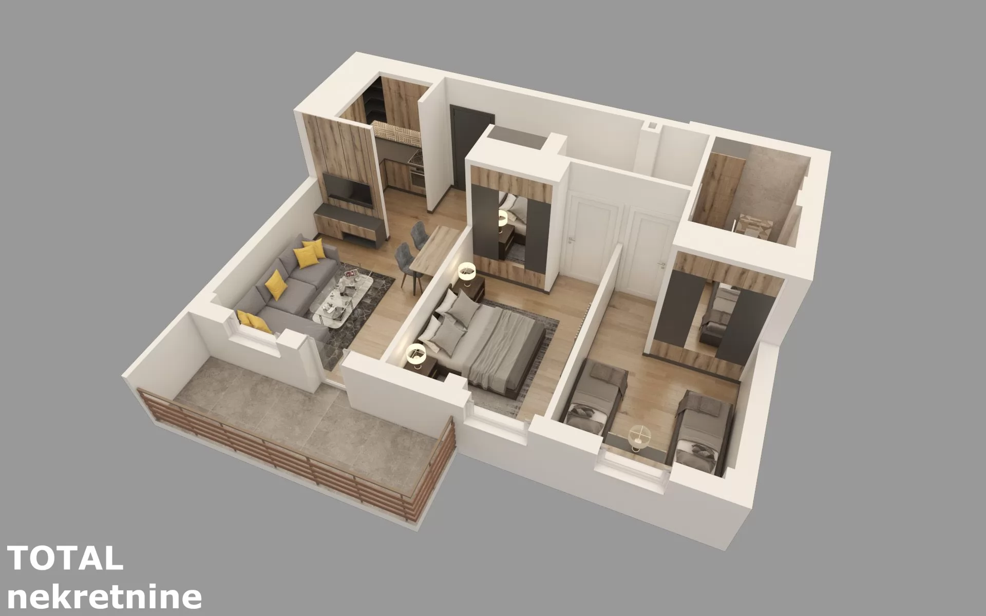 Stan,KOPAONIK,VIKEND NASELJE,kv: 53.00, € 105230, ID: 1098589 1