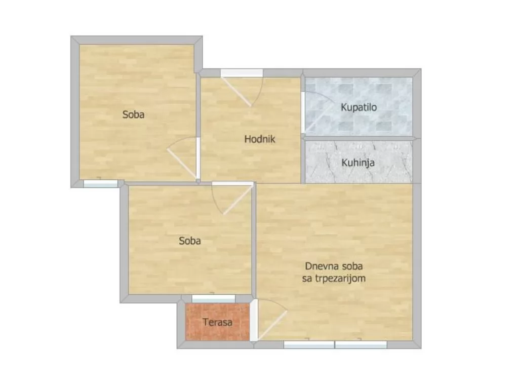 Stan,NOVI SAD,ADICE,kv: 42.00, € 92400, ID: 1100852 1