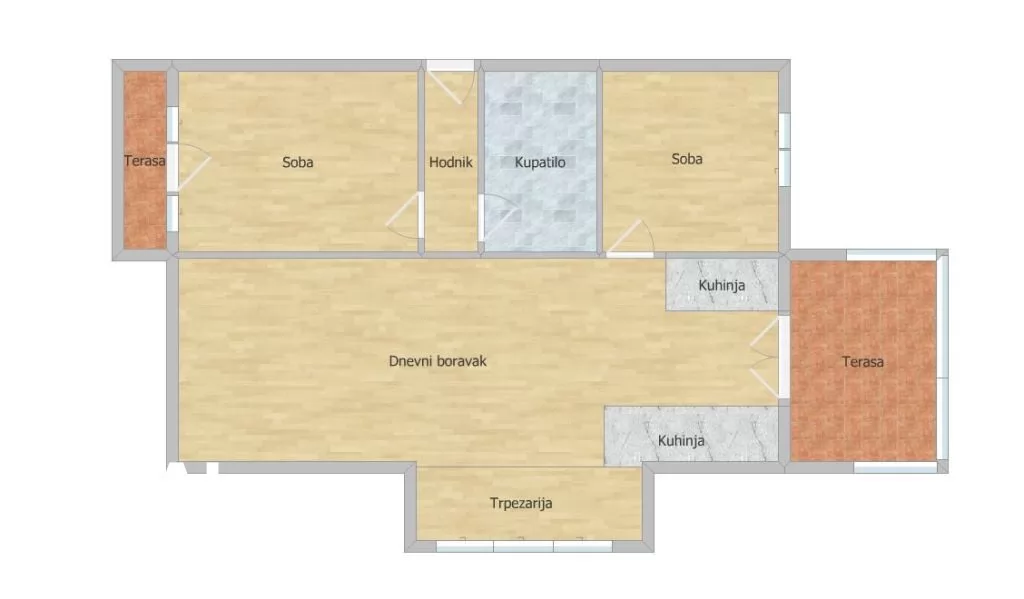 Stan,NOVI SAD,ADICE,kv: 81.00, € 120000, ID: 1099625 11