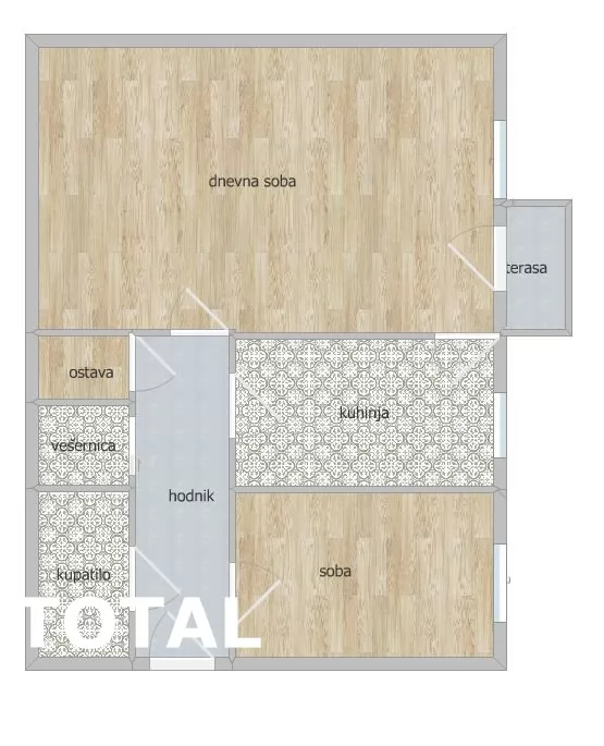 Stan,NOVI SAD,BULEVAR,kv: 50.00, € 144000, ID: 1101143 2