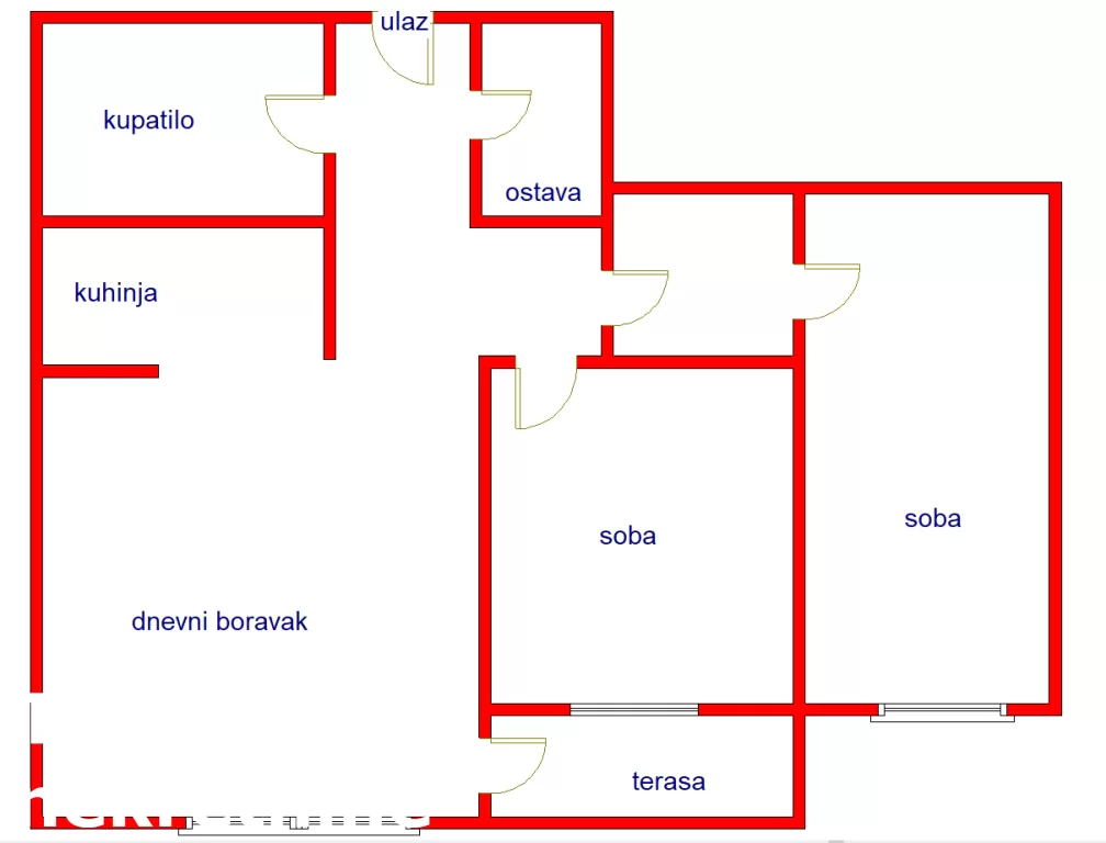 Stan,NOVI SAD,BULEVAR,kv: 65.00, € 206000, ID: 1098066 20