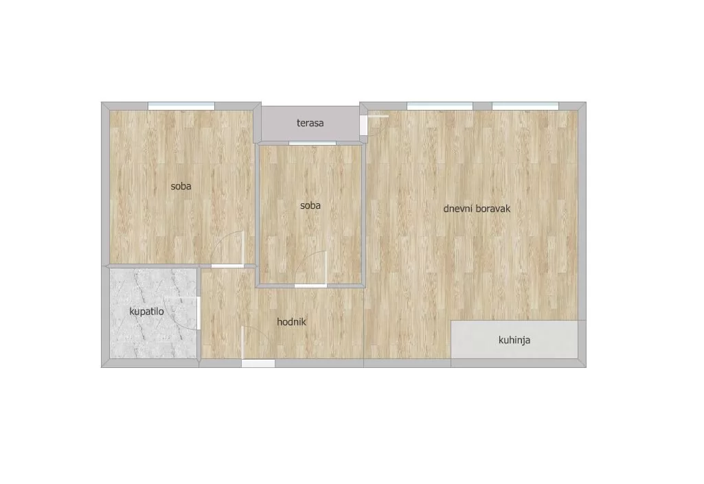 Stan,NOVI SAD,CARA DUSANA,kv: 69.00, € 236900, ID: 1100676 13