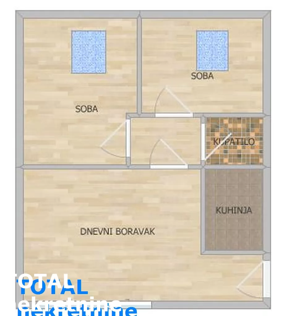 Stan,NOVI SAD,CENTAR,kv: 48.00, € 185400, ID: 1095904 14