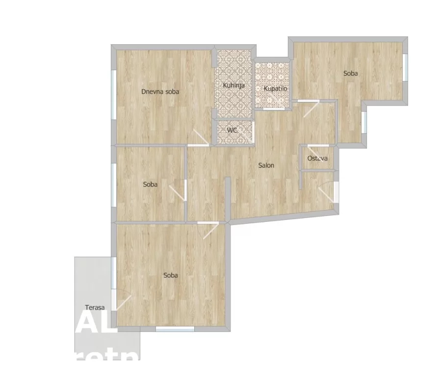 Stan,NOVI SAD,CENTAR,kv: 112.00, € 392000, ID: 1100351 20