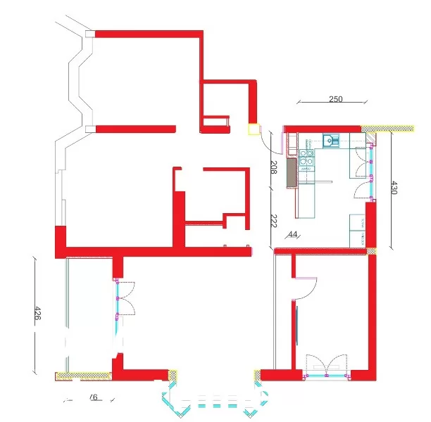 Stan,NOVI SAD,CENTAR,kv: 114.00, € 470000, ID: 1099443 2