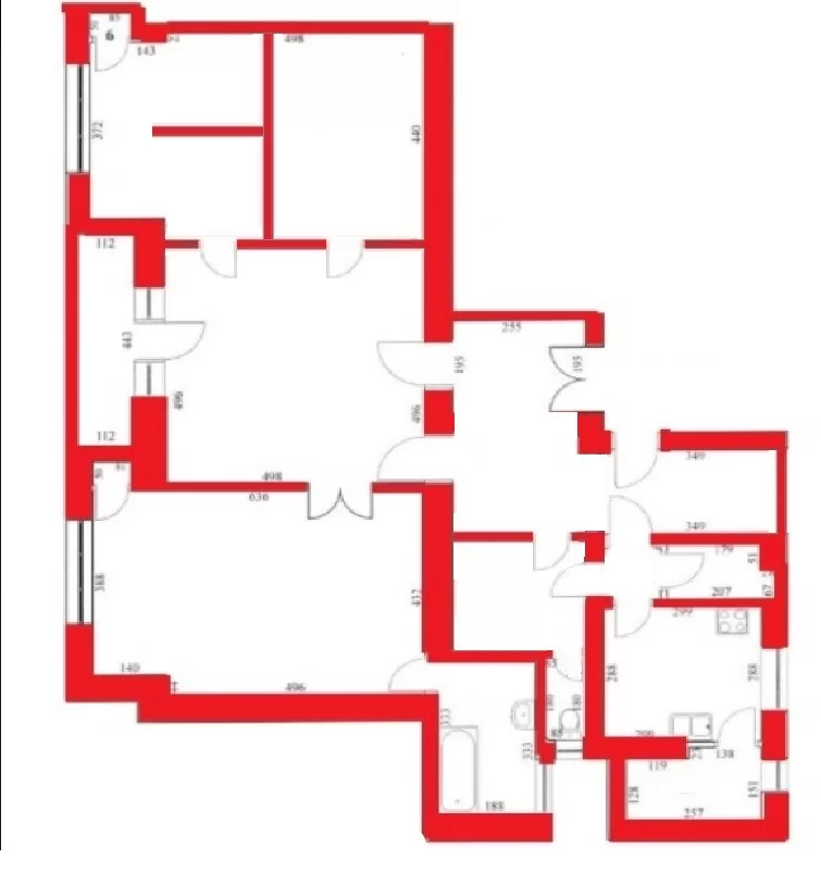 Stan,NOVI SAD,CENTAR,kv: 131.00, € 450000, ID: 1100976 30