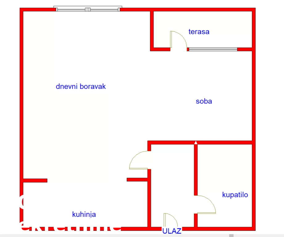 Stan,NOVI SAD,CENTAR,kv: 40.00, € 123600, ID: 1097669 14