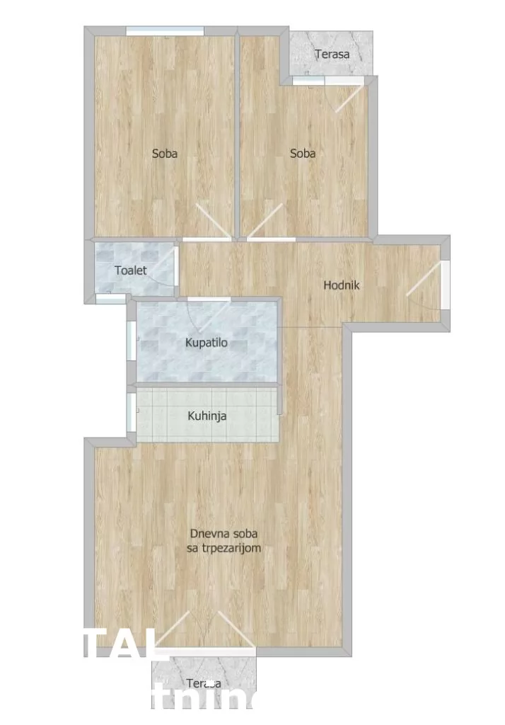 Stan,NOVI SAD,CENTAR,kv: 63.00, € 195300, ID: 1101212 16