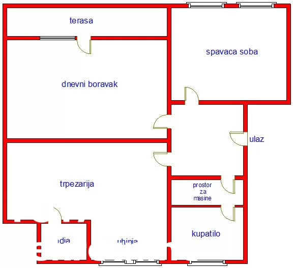 Stan,NOVI SAD,CENTAR,kv: 63.00, € 200000, ID: 1097948 15
