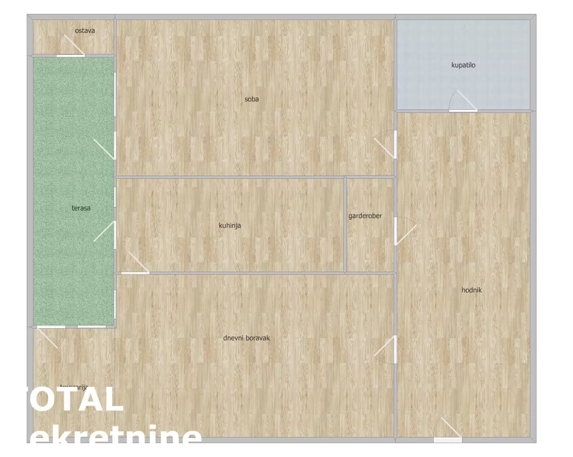 Stan,NOVI SAD,CENTAR,kv: 64.00, € 220000, ID: 1101459 3