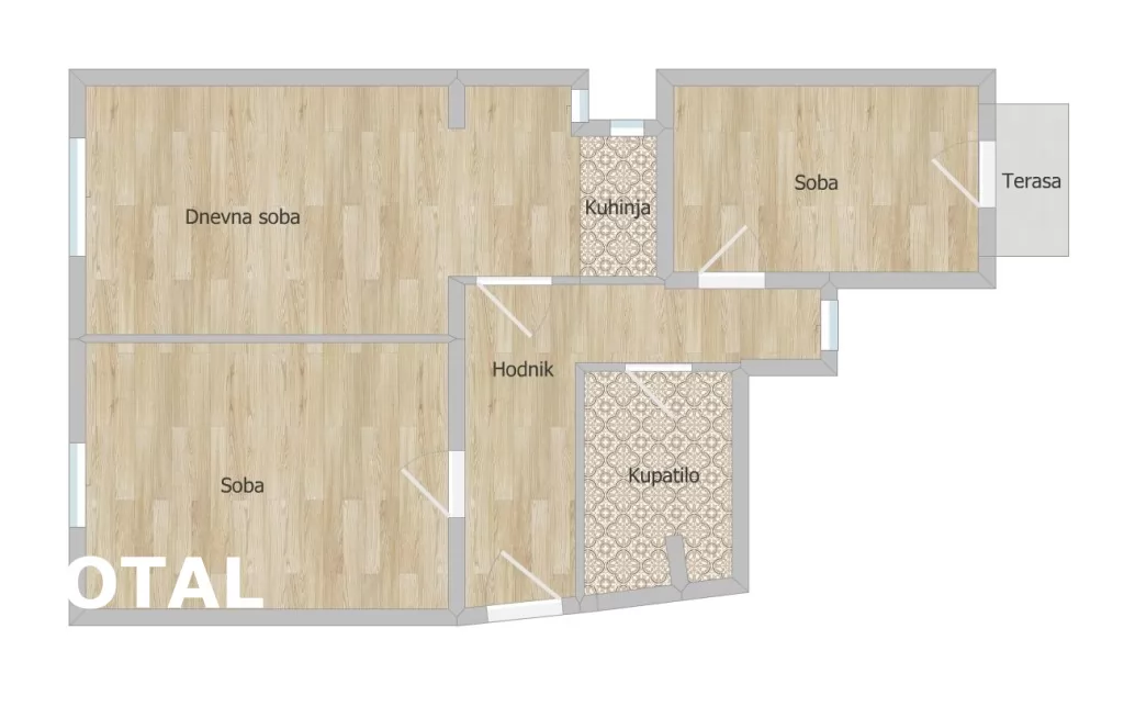 Stan,NOVI SAD,CENTAR,kv: 75.00, € 262500, ID: 1100350 20