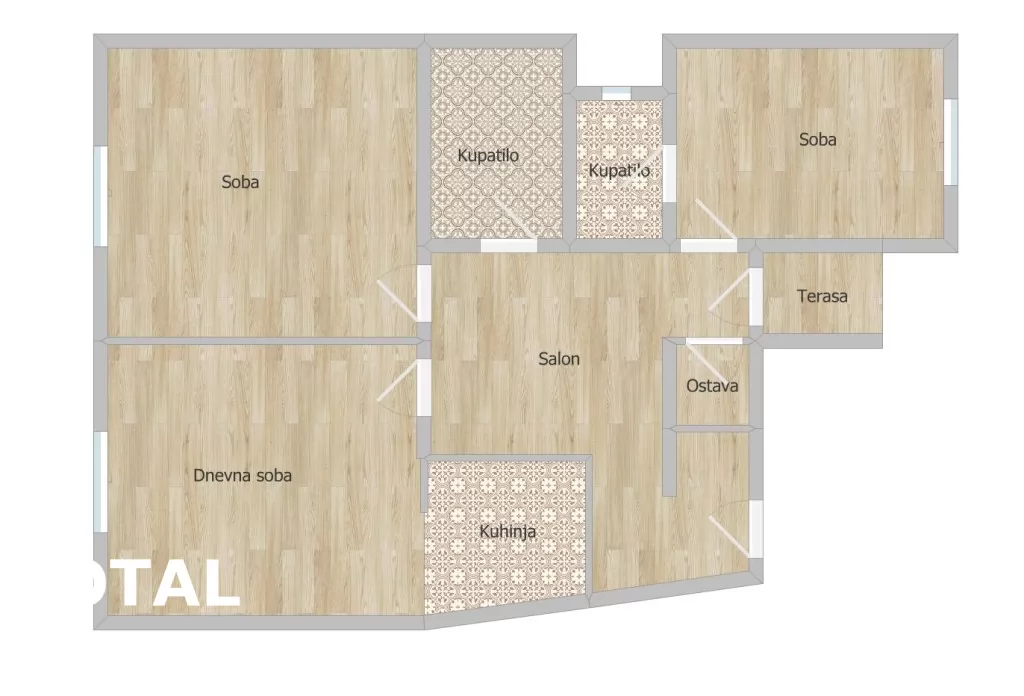 Stan,NOVI SAD,CENTAR,kv: 85.00, € 297500, ID: 1100352 19