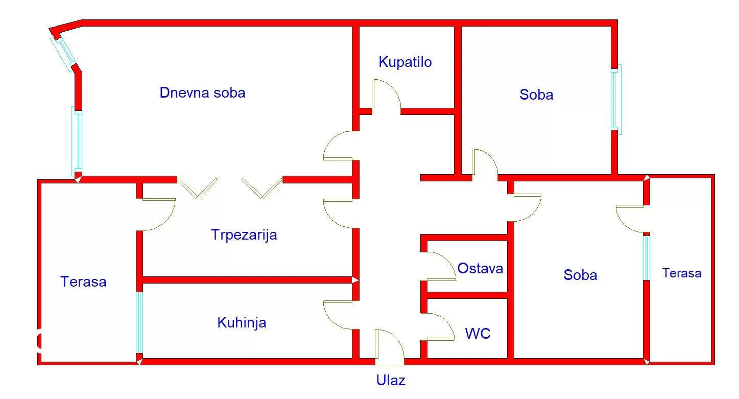 Stan,NOVI SAD,CENTAR,kv: 86.00, € 320000, ID: 1099186 16