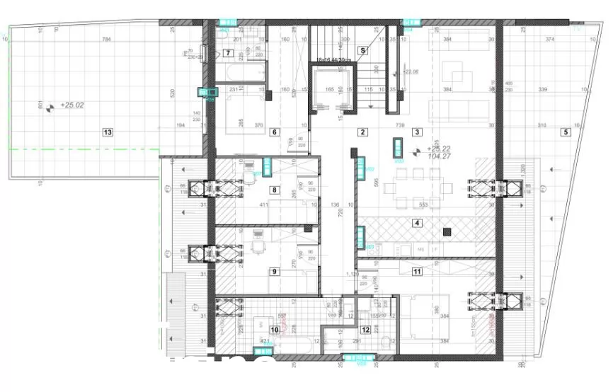Stan,NOVI SAD,GRBAVICA,kv: 185.00, € 555000, ID: 1100859 19
