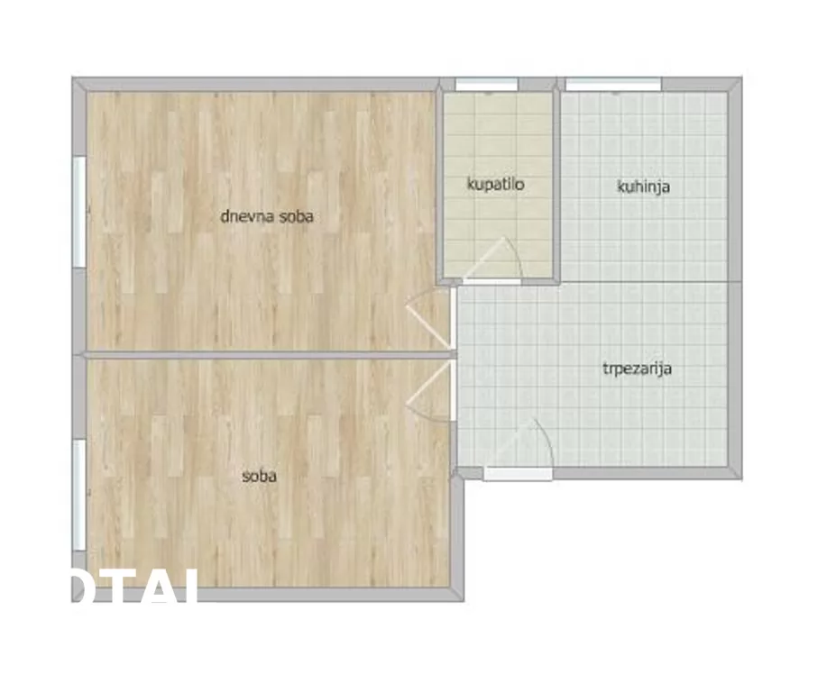 Stan,NOVI SAD,GRBAVICA,kv: 53.00, € 152960, ID: 1100541 15