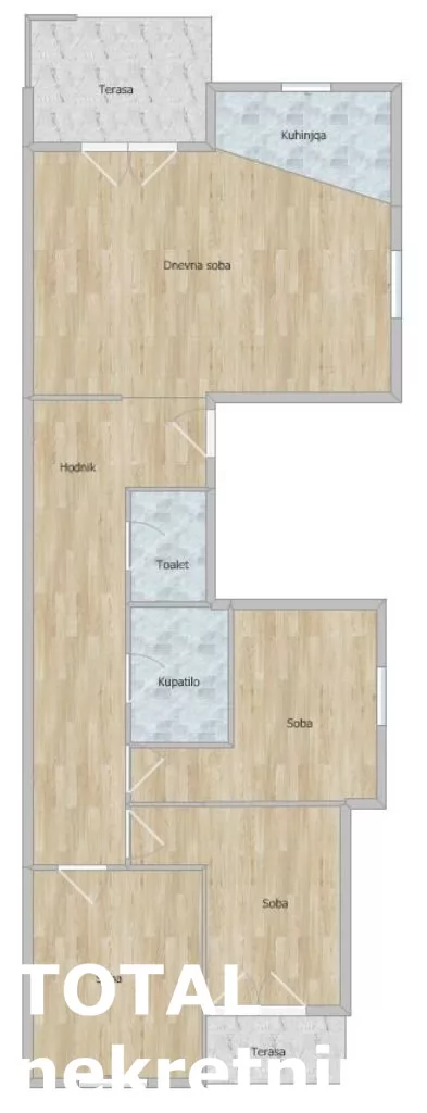 Stan,NOVI SAD,KLISA,kv: 69.00, € 131480, ID: 1101445 1