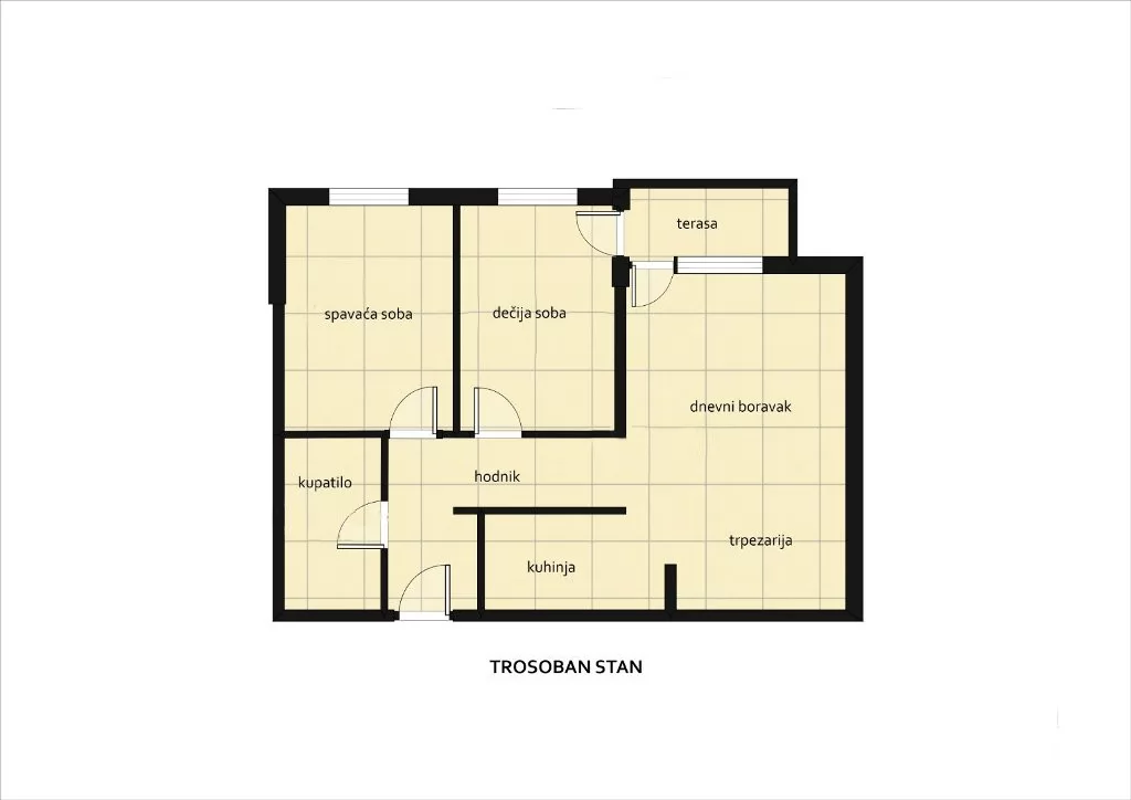 Stan,NOVI SAD,NOVA DETELINARA,kv: 63.00, € 249000, ID: 1100689 18