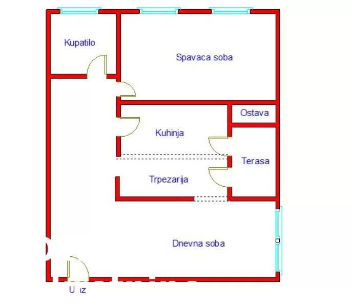 Stan,NOVI SAD,NOVA DETELINARA,kv: 66.00, € 125500, ID: 1100636 10