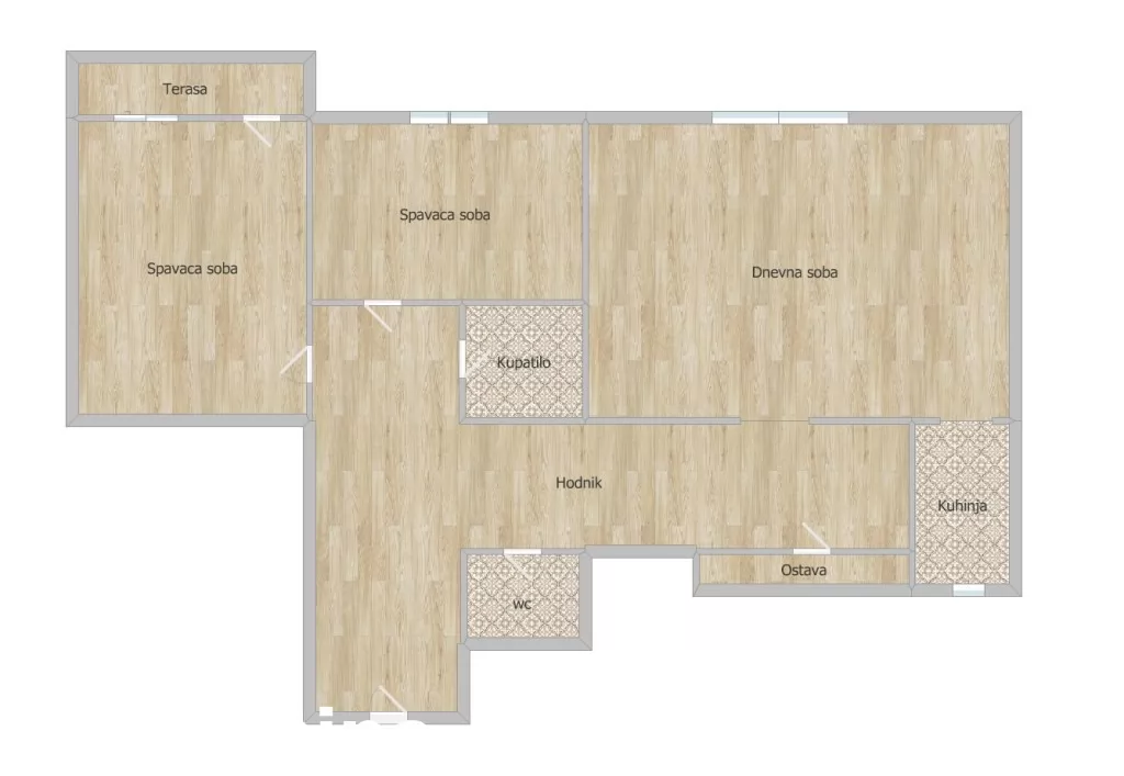 Stan,NOVI SAD,NOVO NASELJE,kv: 70.00, € 180000, ID: 1100624 16