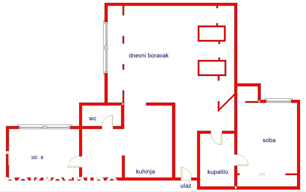 Stan,NOVI SAD,NOVO NASELJE,kv: 73.00, € 160000, ID: 1099894 19