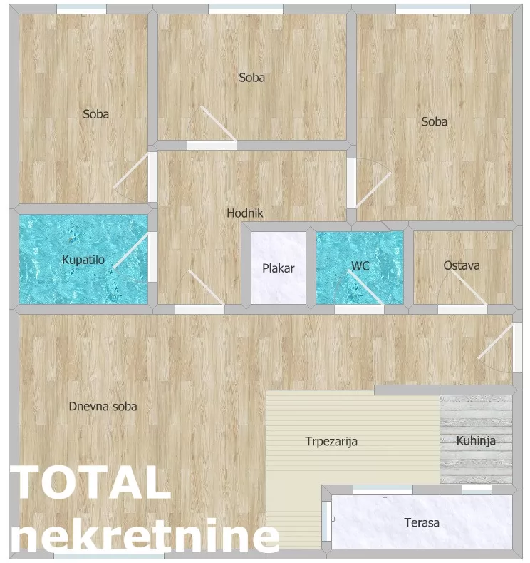 Stan,NOVI SAD,SAJAM,kv: 96.00, € 240000, ID: 1098272 24