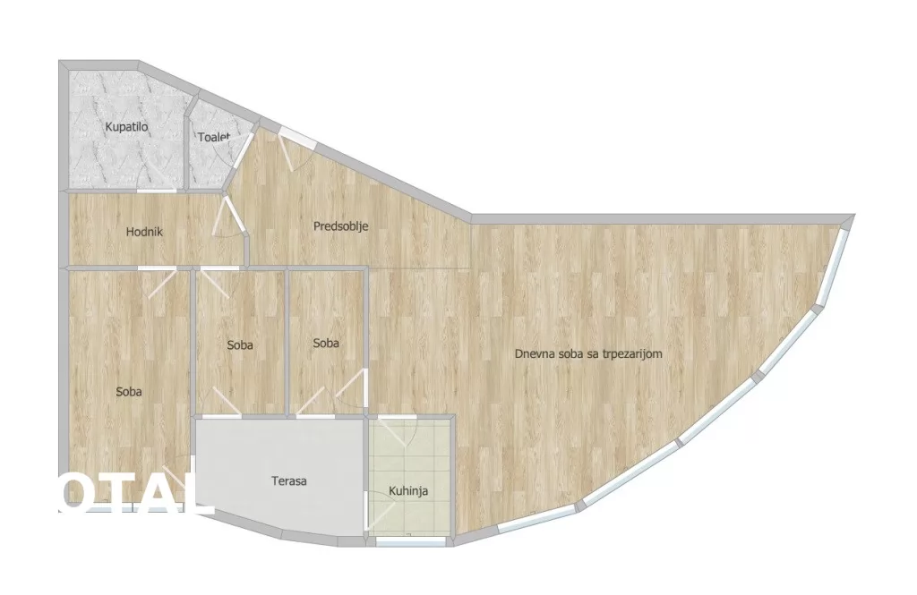 Stan,NOVI SAD,TELEP,kv: 120.00, € 321360, ID: 1100063 28