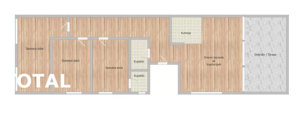 Stan,NOVI SAD,TELEP,kv: 78.00, € 193180, ID: 1100404 2