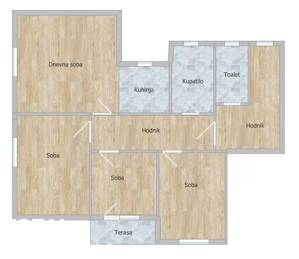 Stan,NOVI SAD,VETERNIČKA RAMPA,kv: 66.00, € 144200, ID: 1099791 24