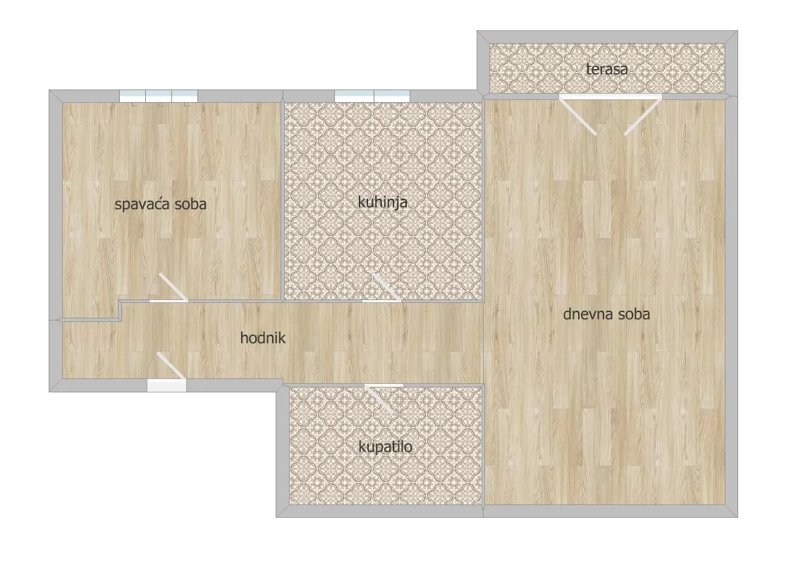 Stan,NOVI SAD,ZELEZNICKA STANICA,kv: 56.00, € 156000, ID: 1100693 17