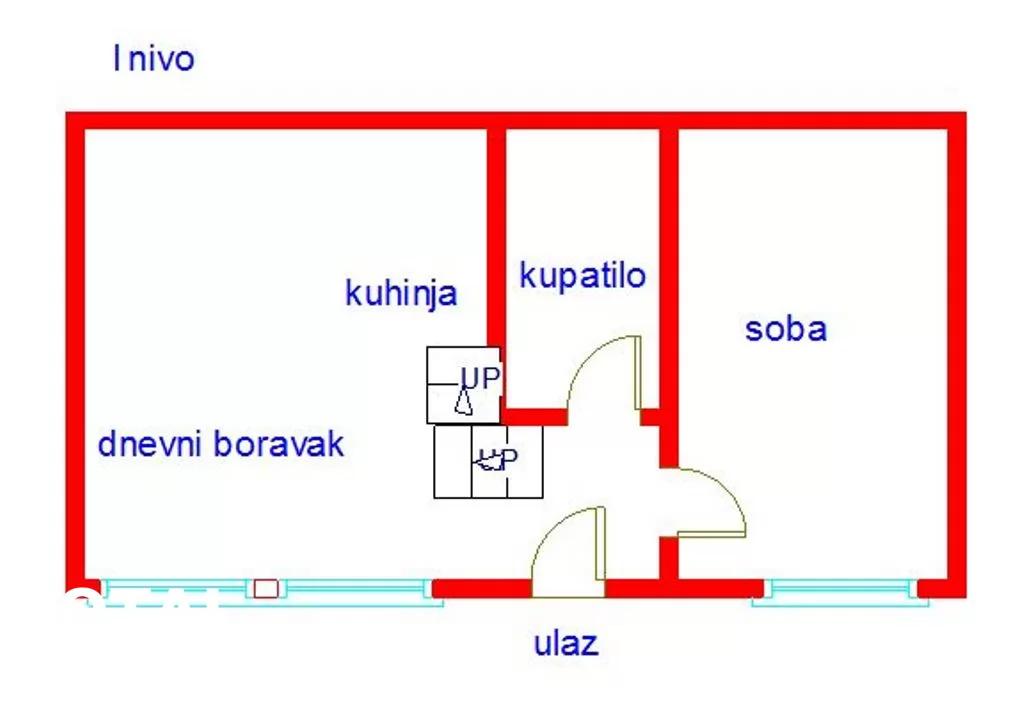 Stan,PETROVARADIN,GRADIC,kv: 85.00, € 128750, ID: 1099515 2