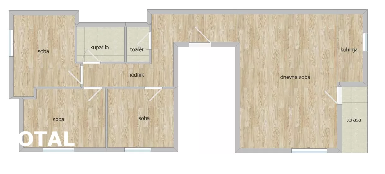 Stan,PETROVARADIN,KARAGACA,kv: 72.00, € 151200, ID: 1100732 16