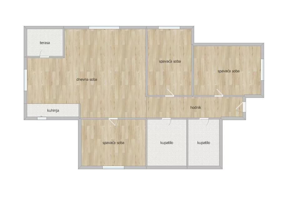 Stan,SREMSKA KAMENICA,ALIBEGOVAC,kv: 79.00, € 173800, ID: 1100509 15