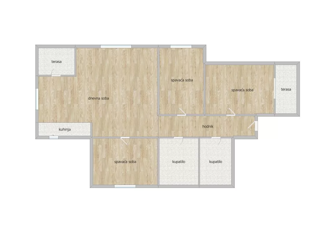 Stan,SREMSKA KAMENICA,ALIBEGOVAC,kv: 79.00, € 173800, ID: 1101529 15