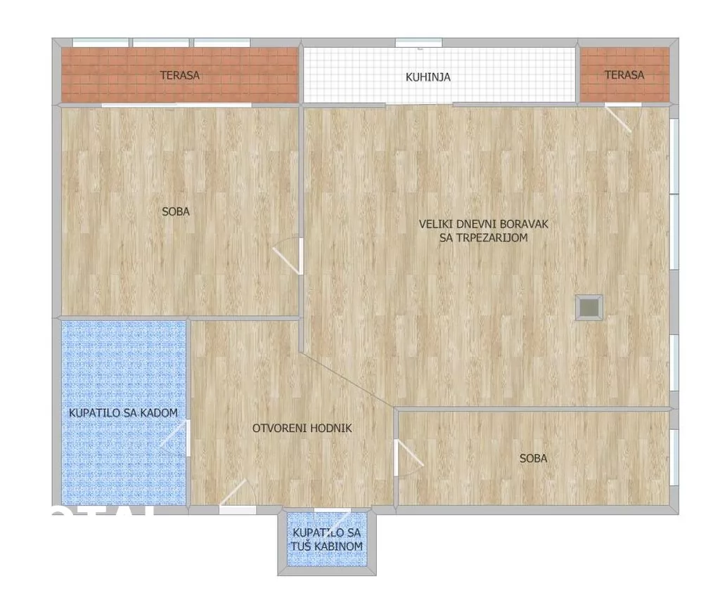 Stan,SREMSKA KAMENICA,TATARSKO BRDO,kv: 100.00, € 257500, ID: 1100663 29